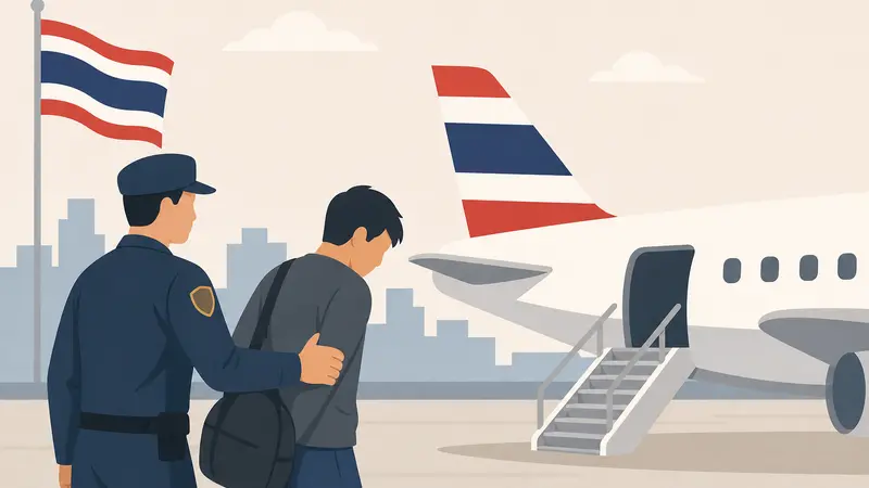 Laos Pulangkan 41 Warga Thailand Terlibat Judi Online Ilegal