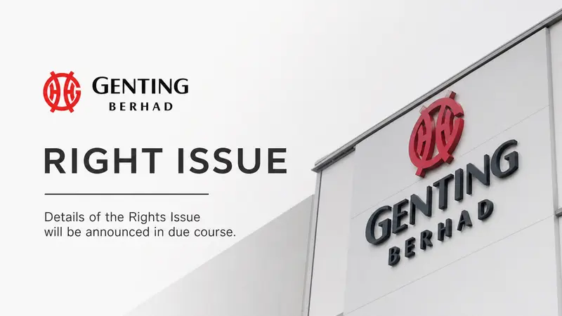 Strategi Genting Bhd: Peluncuran Right Issue dan Penurunan Peringkat Saham